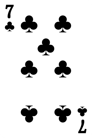 seven of clubs