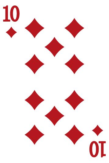 ten of diamonds