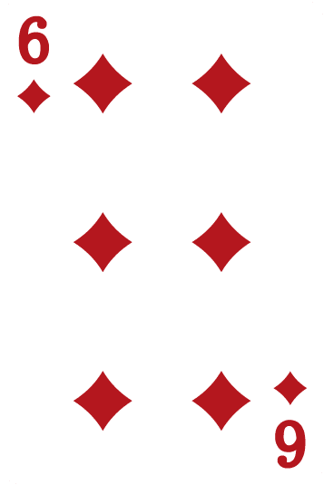 six of diamonds