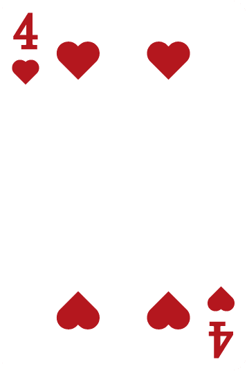 four of hearts