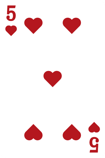 five of hearts