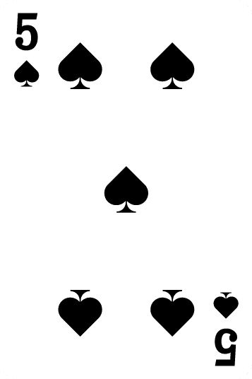 five of spades